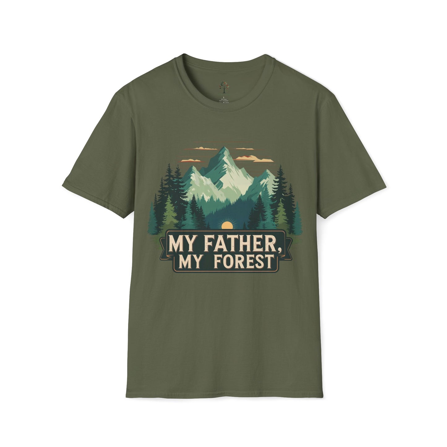 Military Green | My Father, My Forest, front view