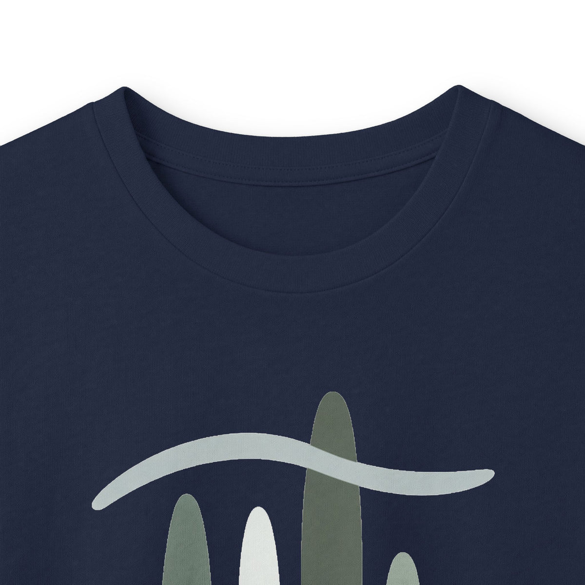 Navy | Forest Breath Long Sleeve Tee, folded view