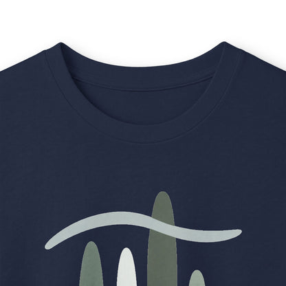 Navy | Forest Breath Long Sleeve Tee, folded view
