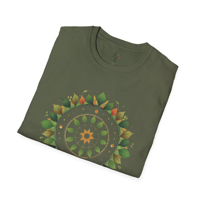 Military Green | Celestial Growth, folded view