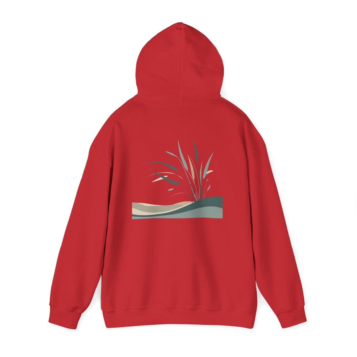 Red | Whispers in the Breeze Hoodie, back view 2