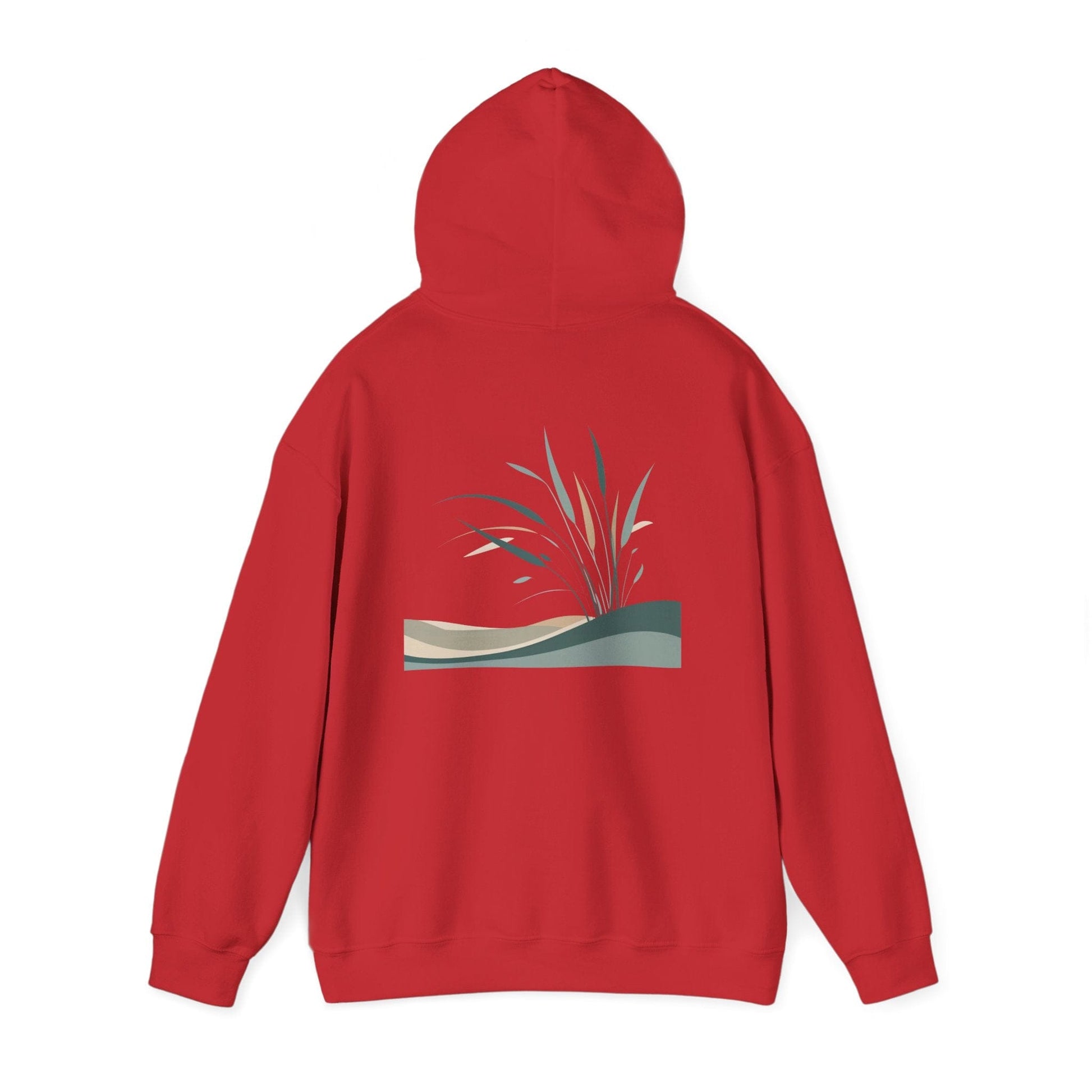 Red | Whispers in the Breeze Hoodie, back view 2