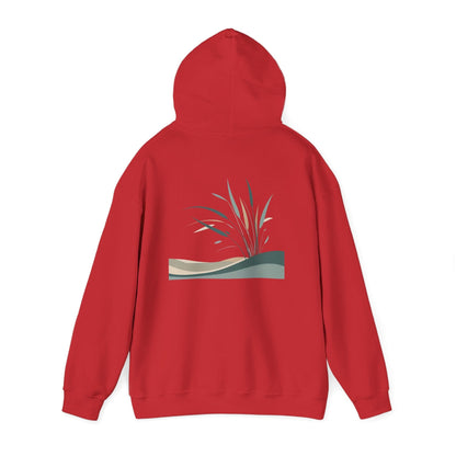 Red | Whispers in the Breeze Hoodie, back view 2