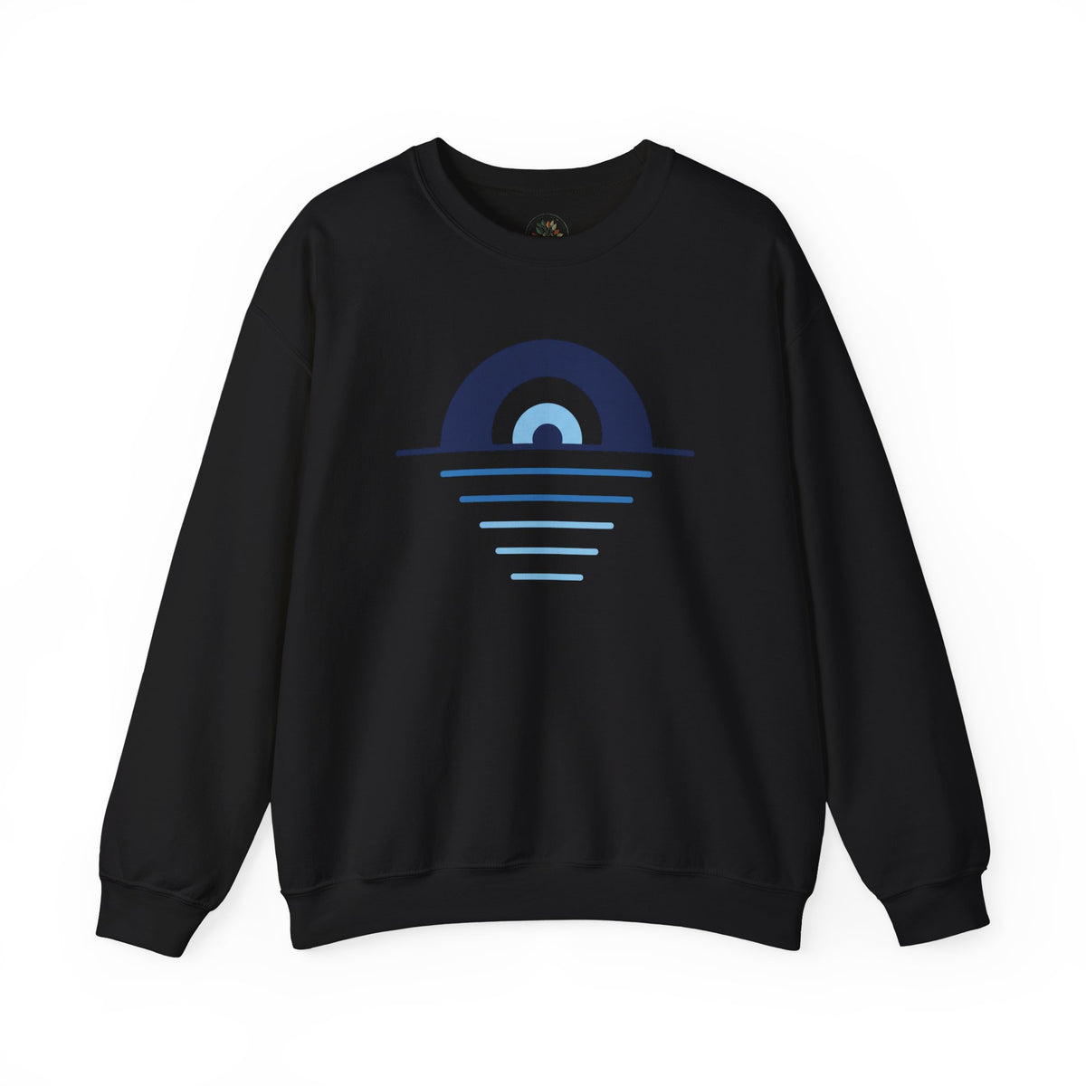 Black | Evil Eye Sweatshirt, front view