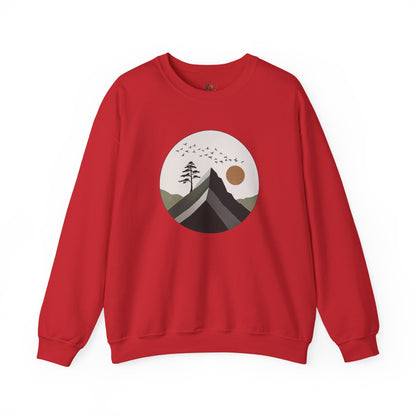 Red | Remain Sweatshirt, front view