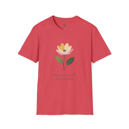 Heather Red | Bloom with Intention, front view