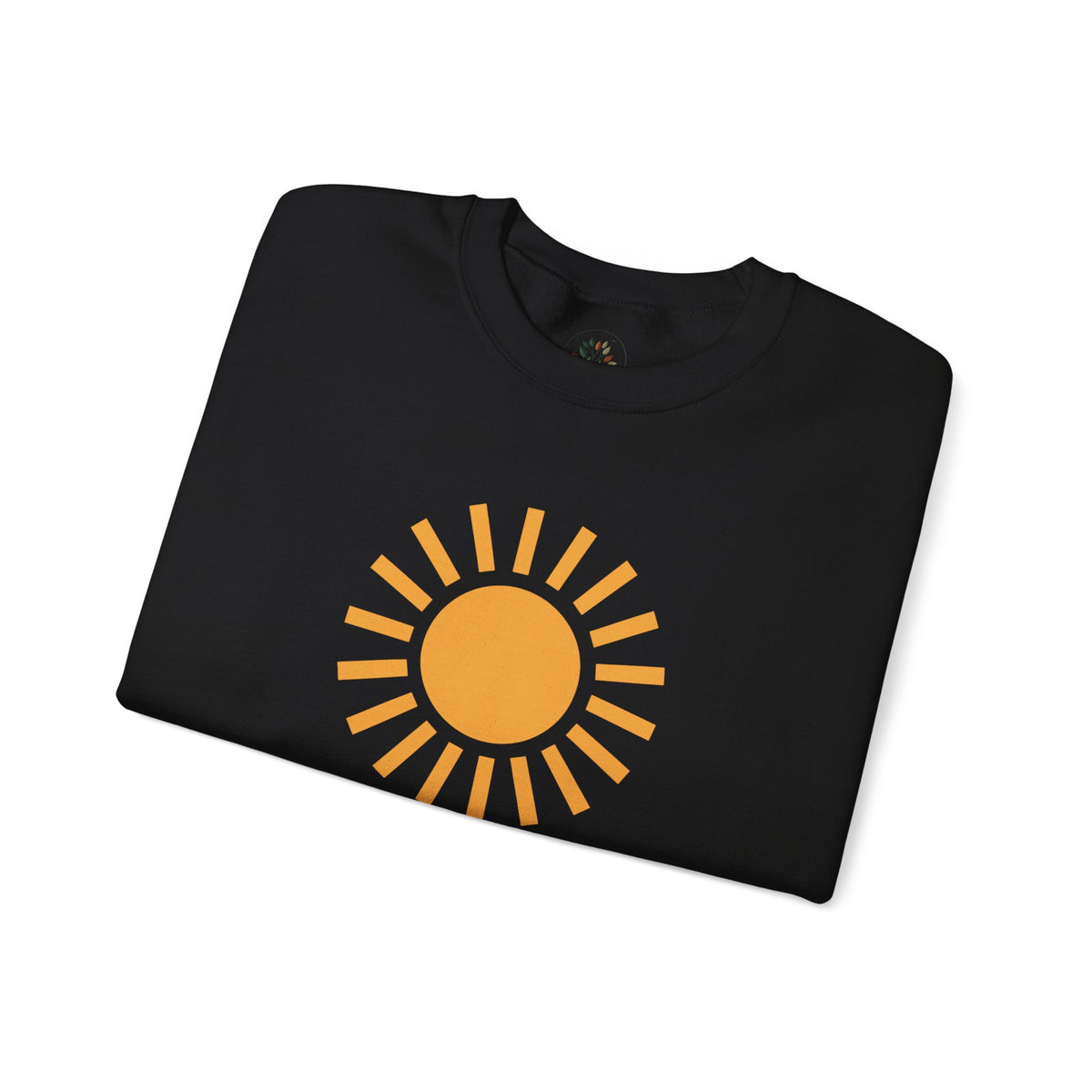 Black | Solstice Sweatshirt, folded view