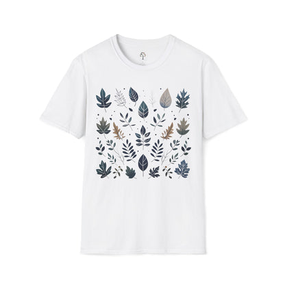White | Botanical Harmony, front view