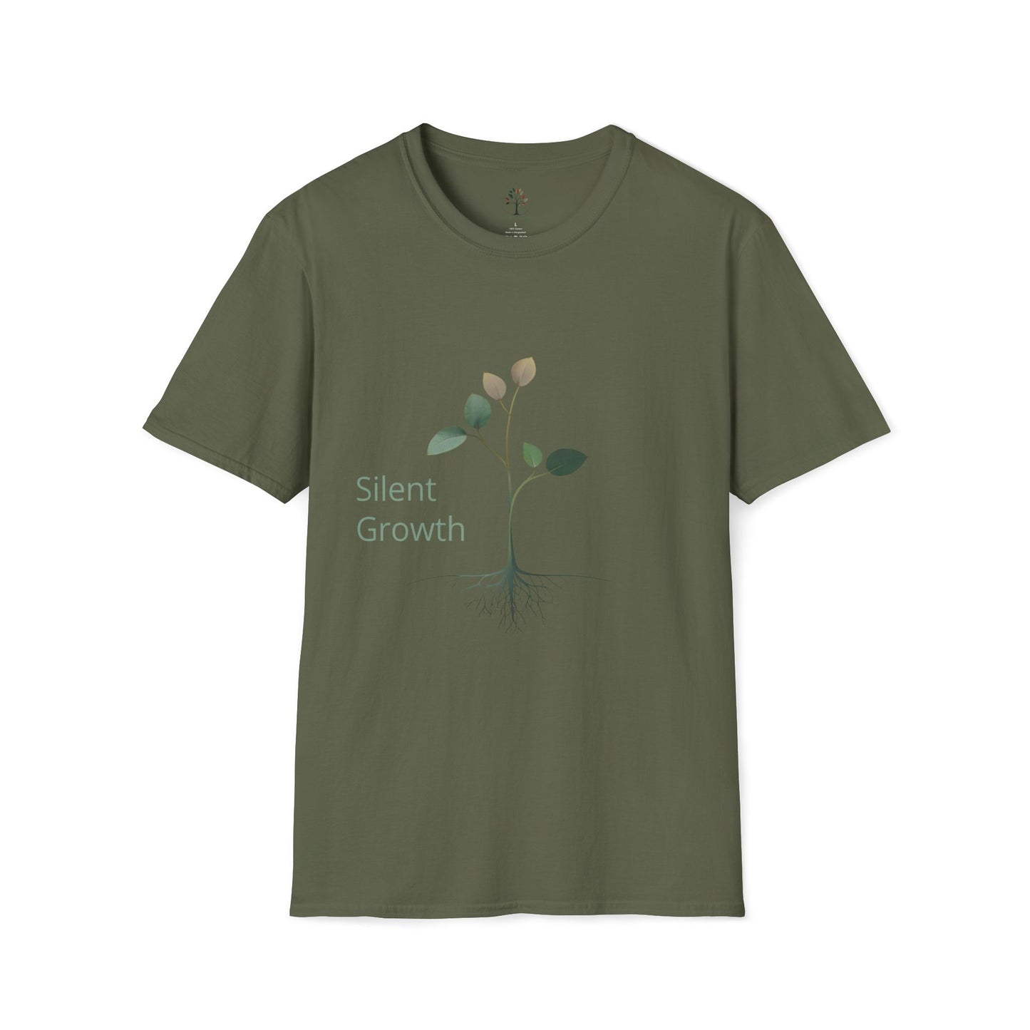 Military Green | Silent Growth, front view