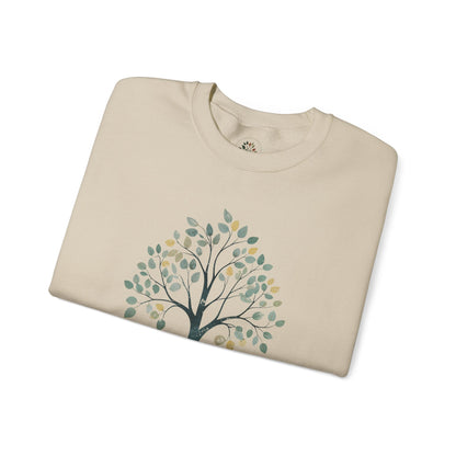 Sand | The Story Tree Sweatshirt, folded view