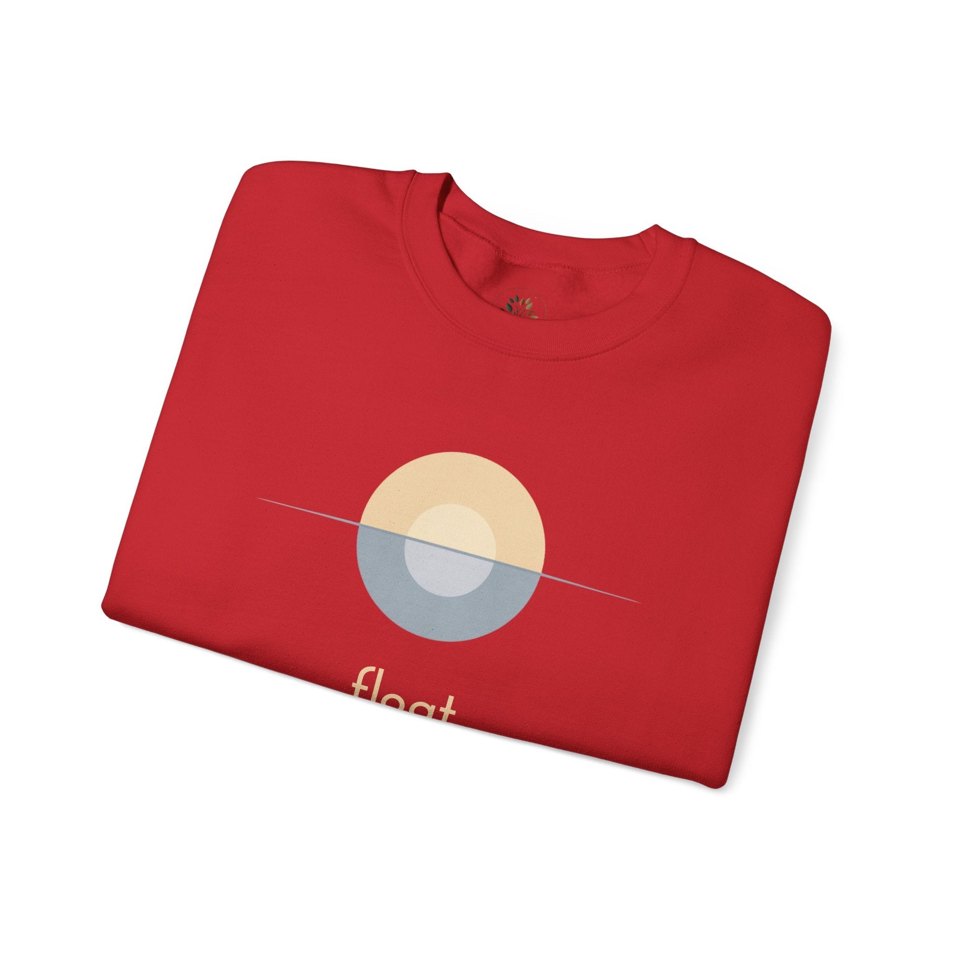 Red | Float Sweatshirt, folded view