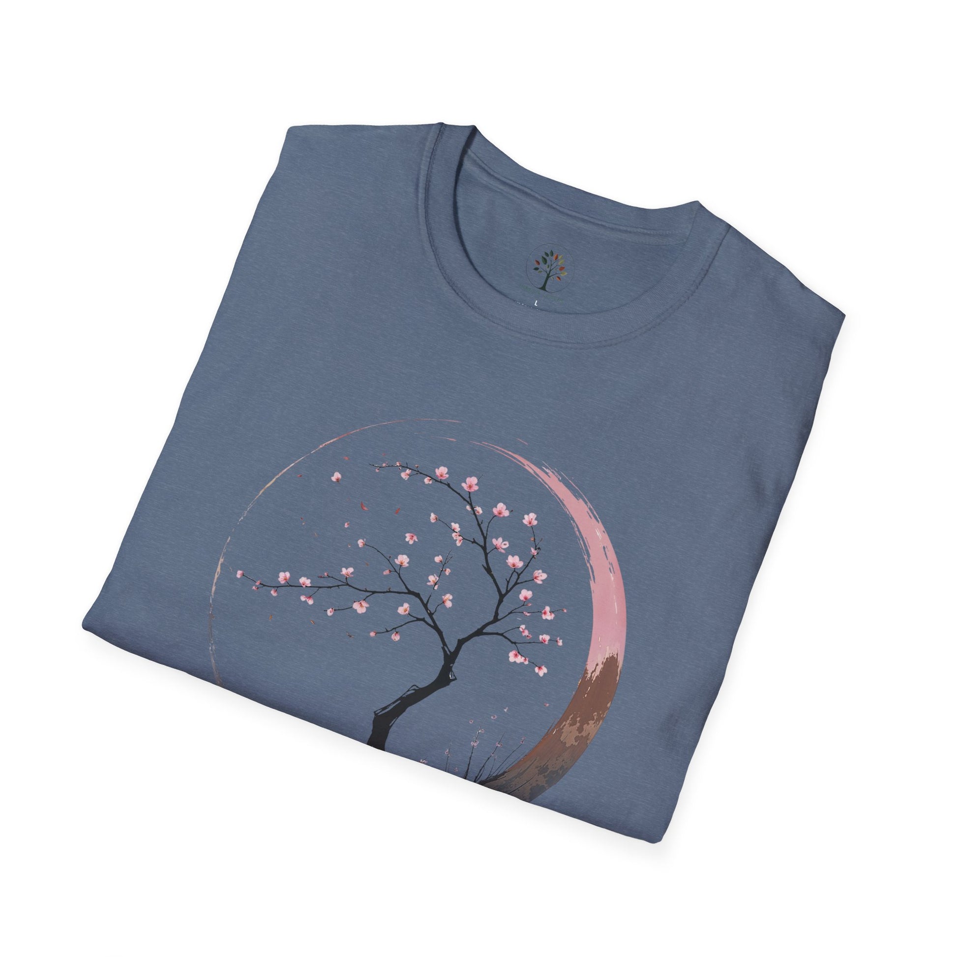 Heather Indigo | Sakura Silence, folded view