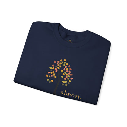 Navy | Almost Sweatshirt, folded view
