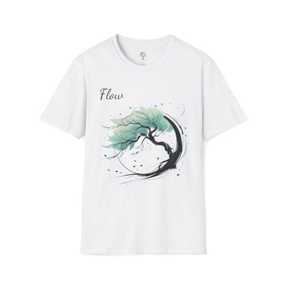 White | Flow, front view