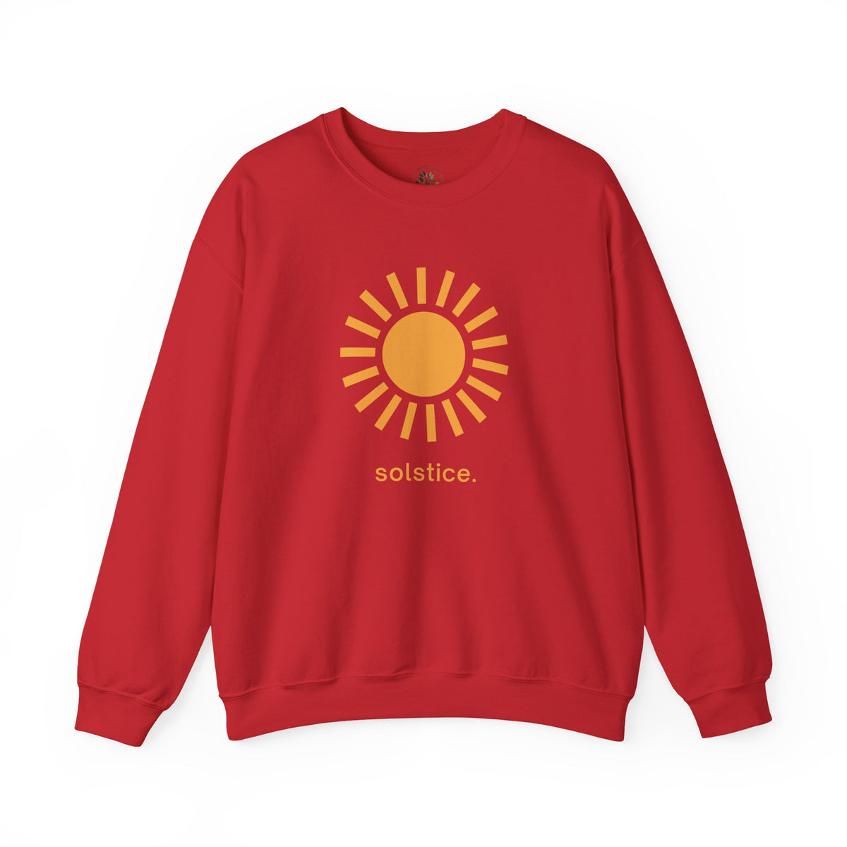 Red | Solstice Sweatshirt, front view