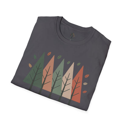 Charcoal | Harvest Rhythm, folded view
