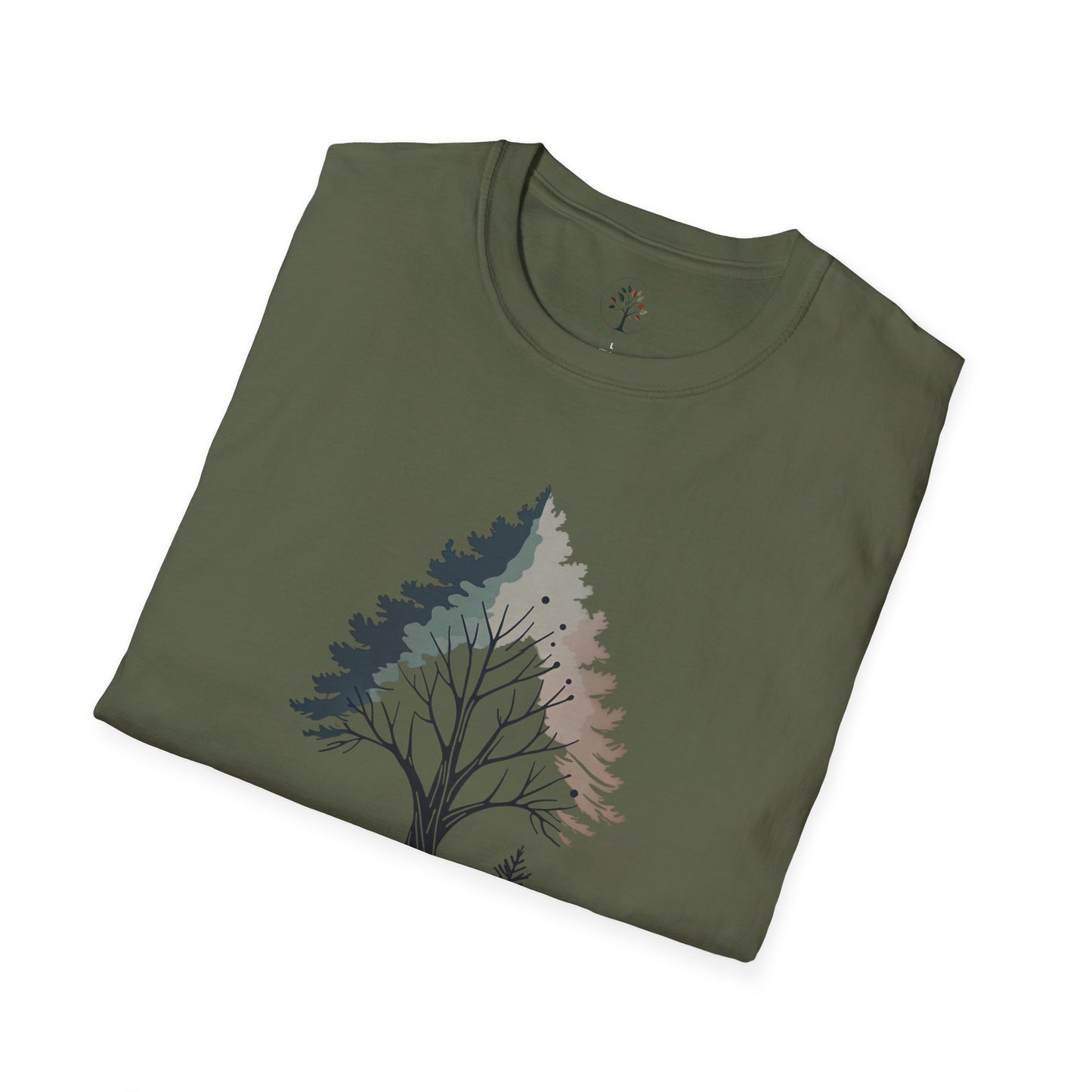 Military Green | Rooted like Dad, folded view
