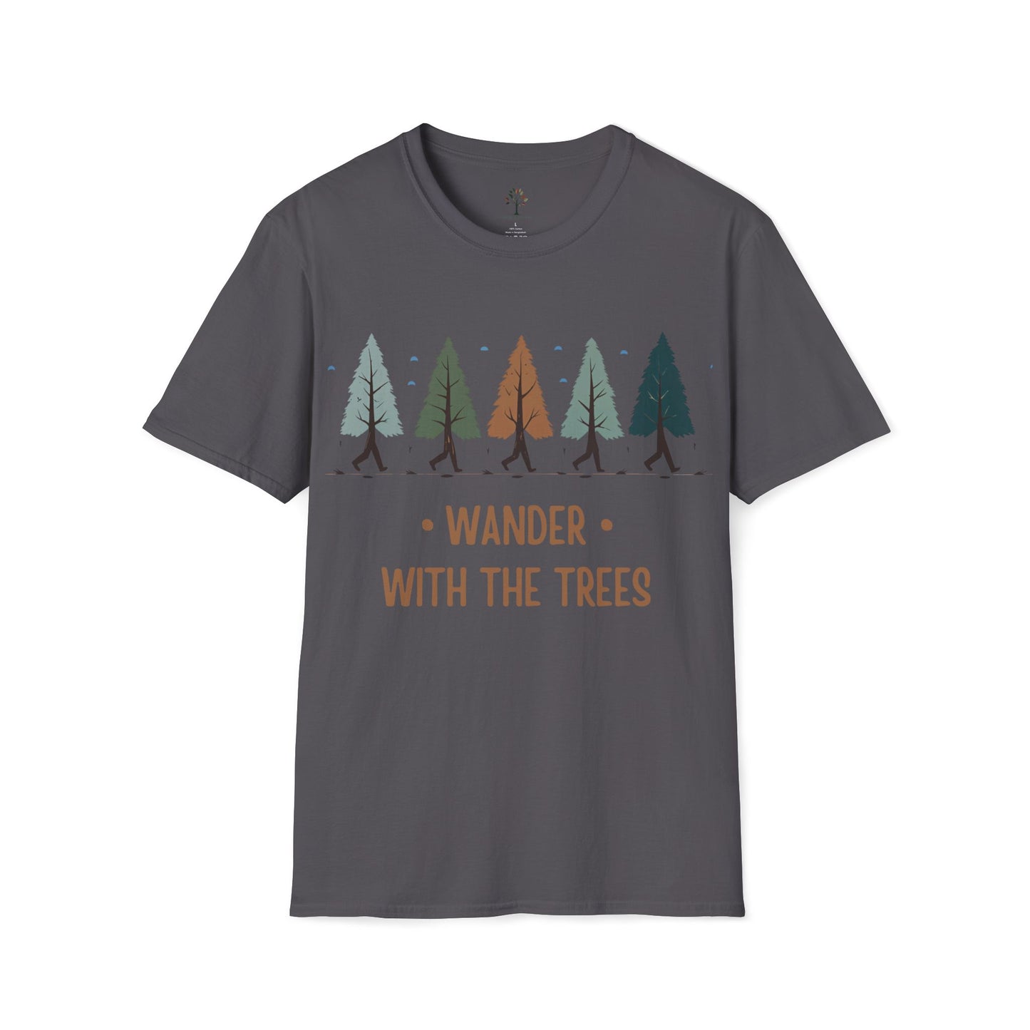 Charcoal | Wander with the Trees, front view