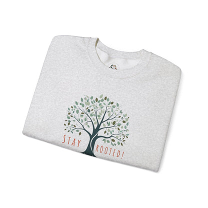 Ash | Stay Rooted! Sweatshirt, folded view