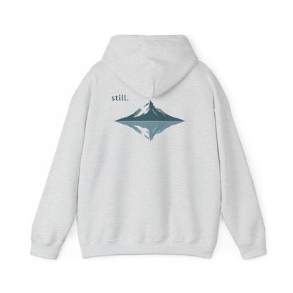 Ash | Still Hoodie, back design view