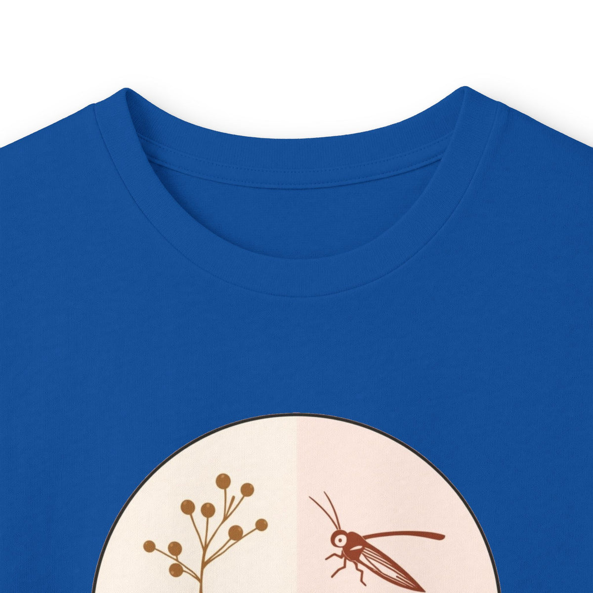 Royal | Timeless Long Sleeve Tee, folded view