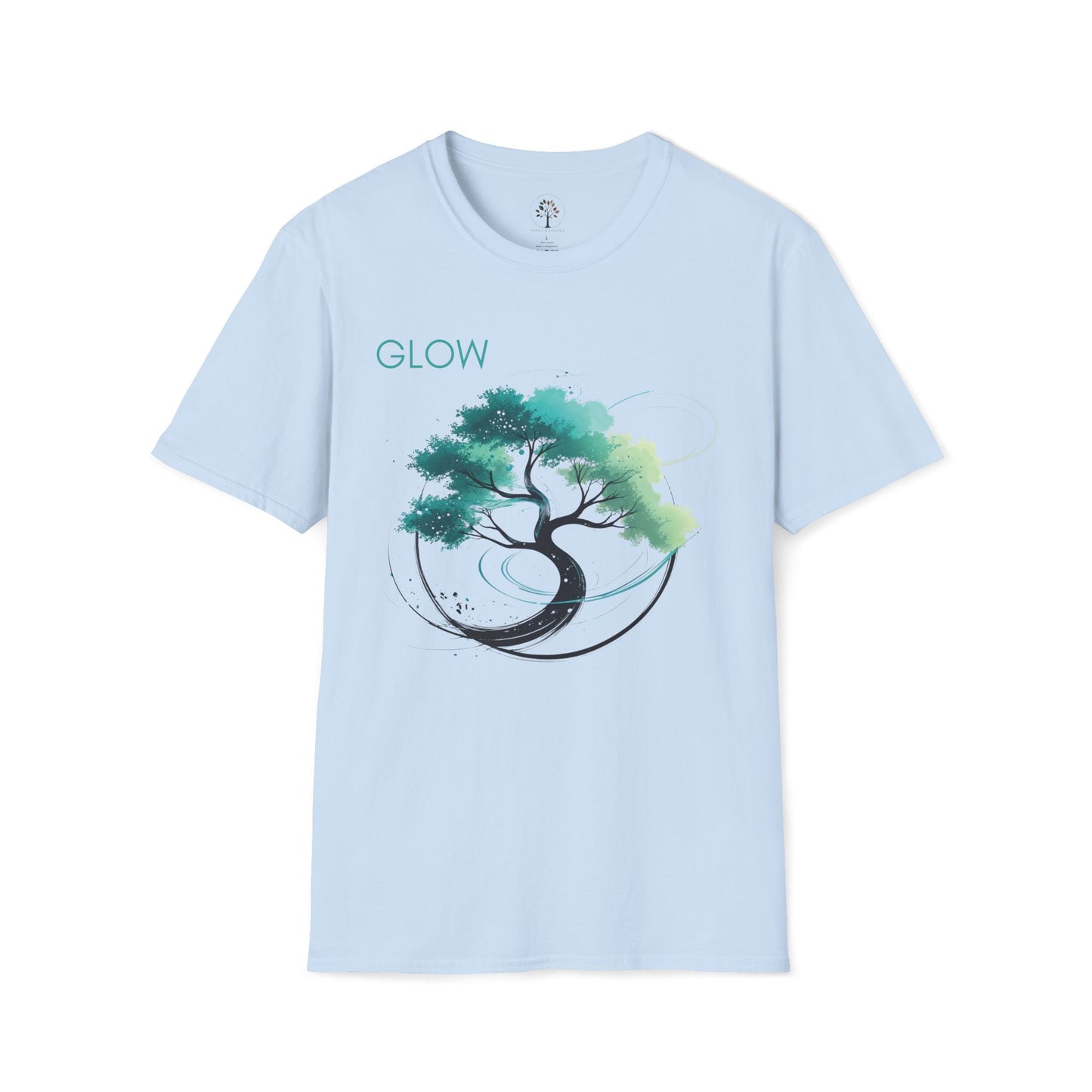 Light Blue | Glow, front view
