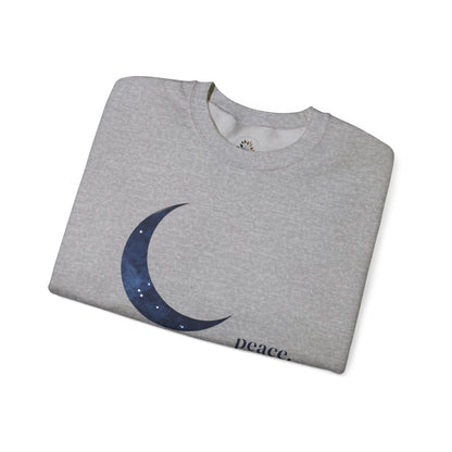 Sport Grey | Moonlit Peace Sweatshirt, folded view
