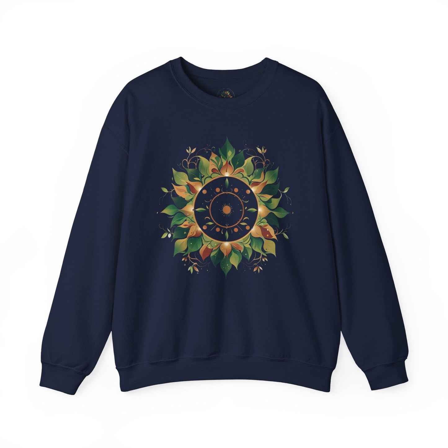 Navy | Solar Bloom Sweatshirt, front view