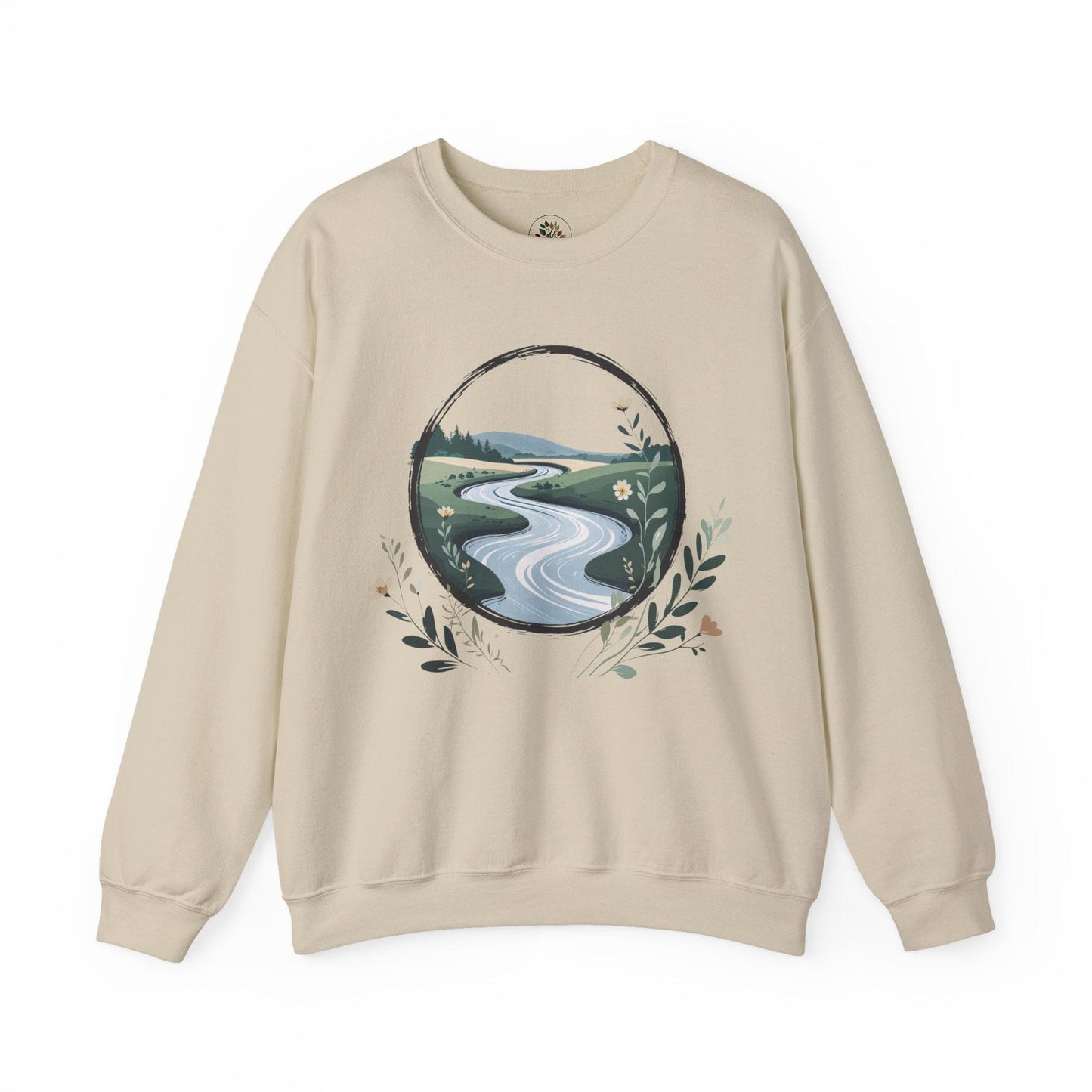 Sand | River of Grace Sweatshirt, front view