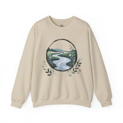 Sand | River of Grace Sweatshirt, front view