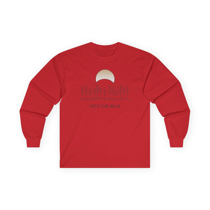 Red | Into the Wild Long Sleeve, front view