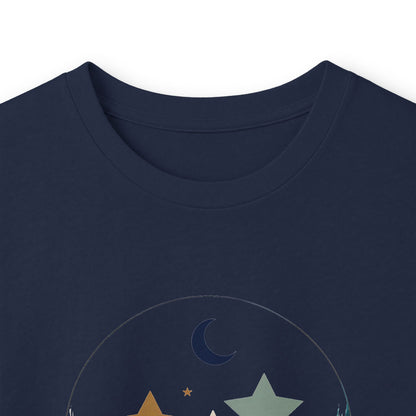 Navy | Rest Long Sleeve Tee, folded view