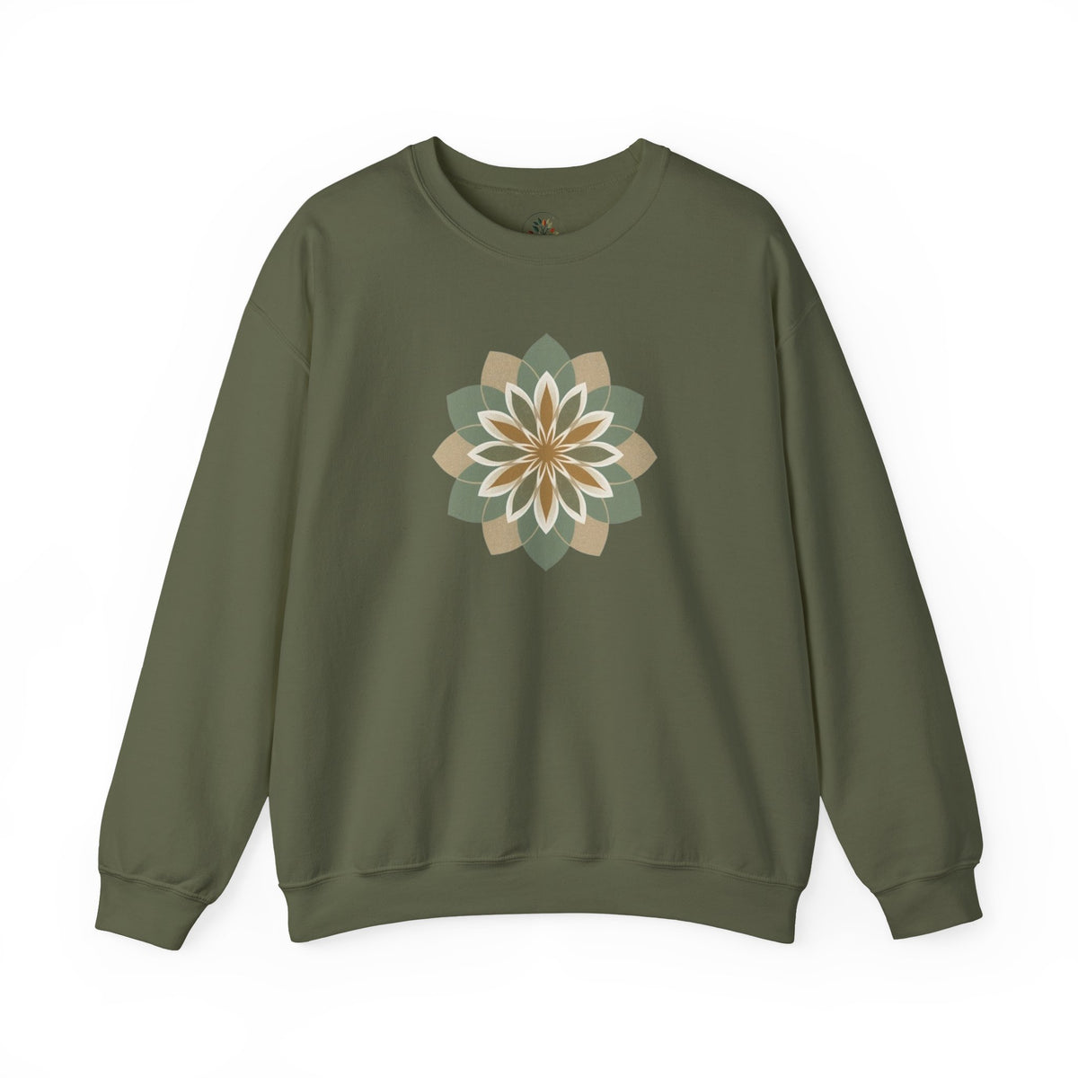 Military Green | Unfold Sweatshirt, front view