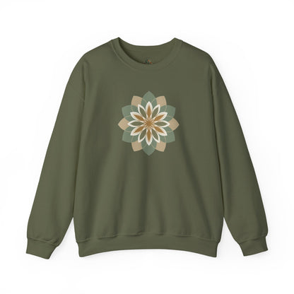 Military Green | Unfold Sweatshirt, front view