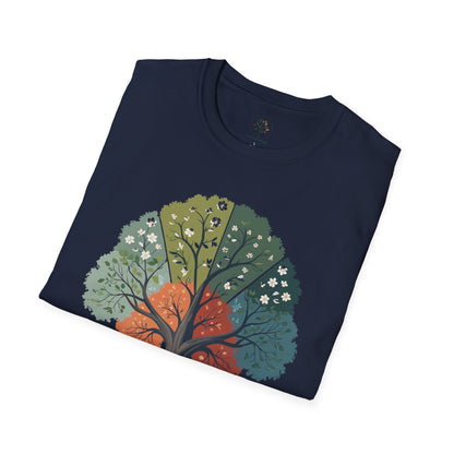 Navy | Circle of Seasons, folded view