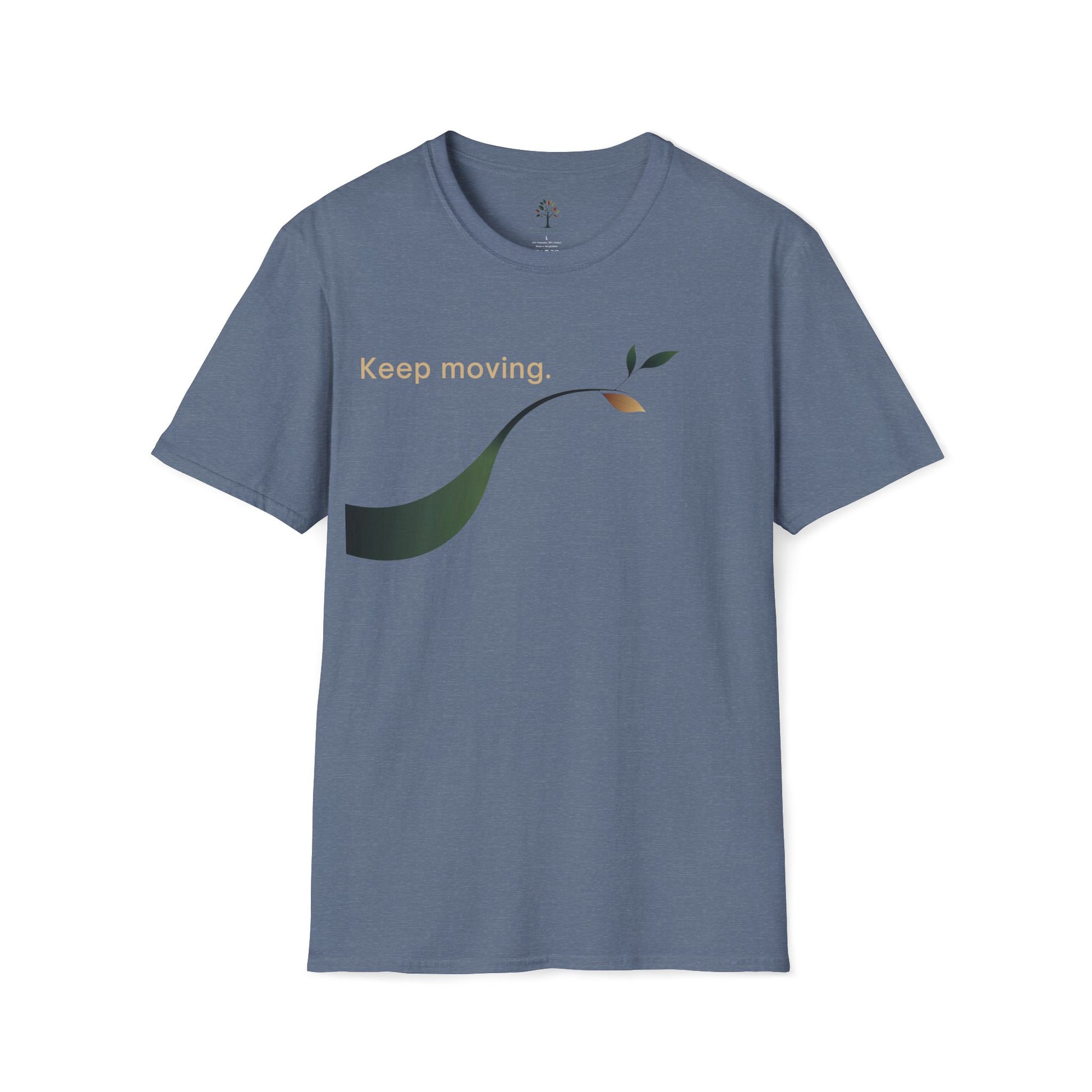 Heather Indigo | Keep Moving, front view