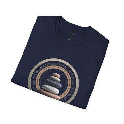 Navy | Echoes of Calm, folded view