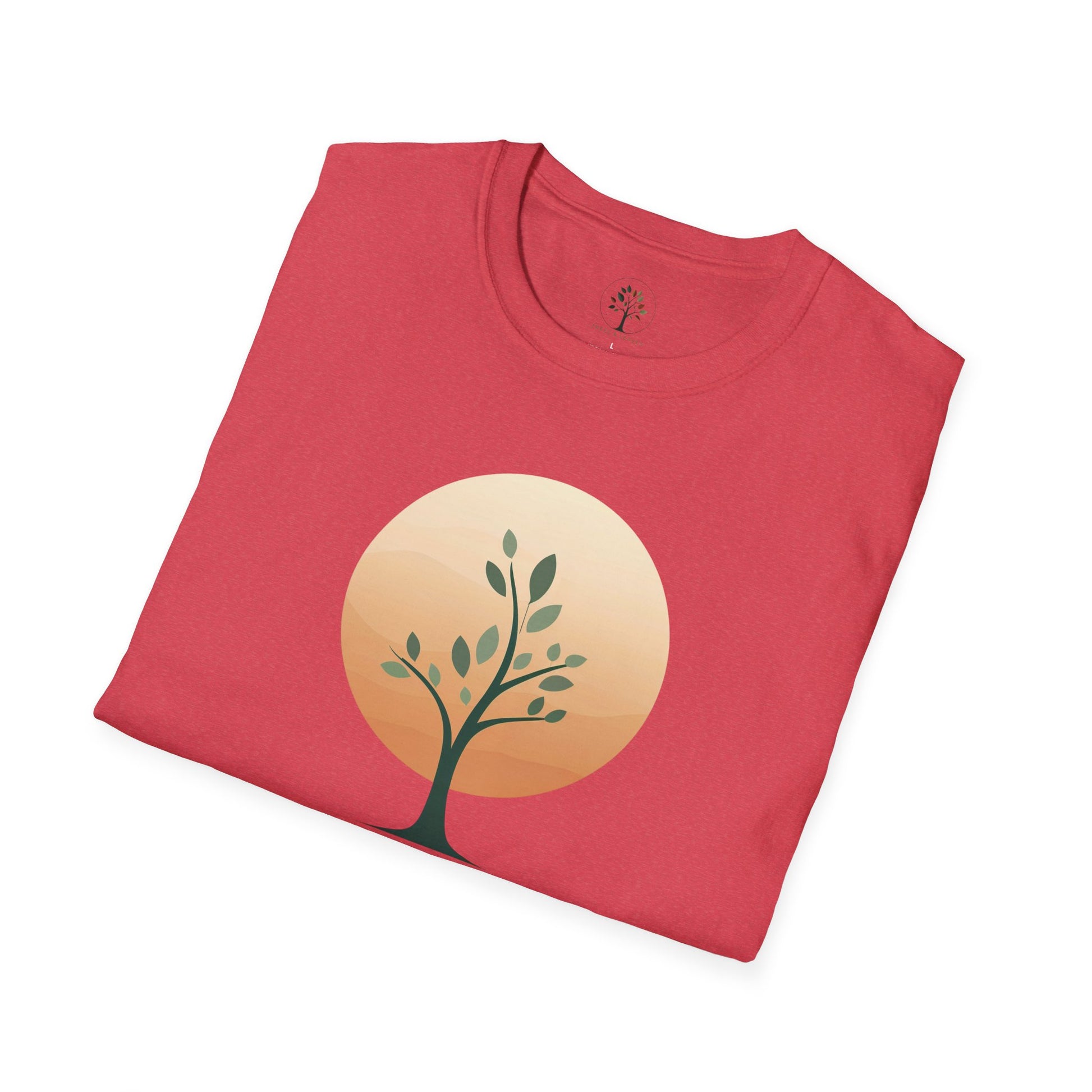 Heather Red | Sunbloom, folded view