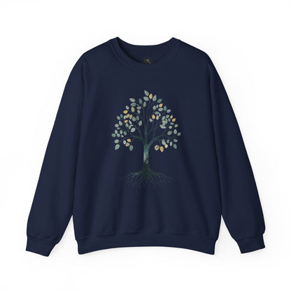 Navy | The Story Tree Sweatshirt, front view