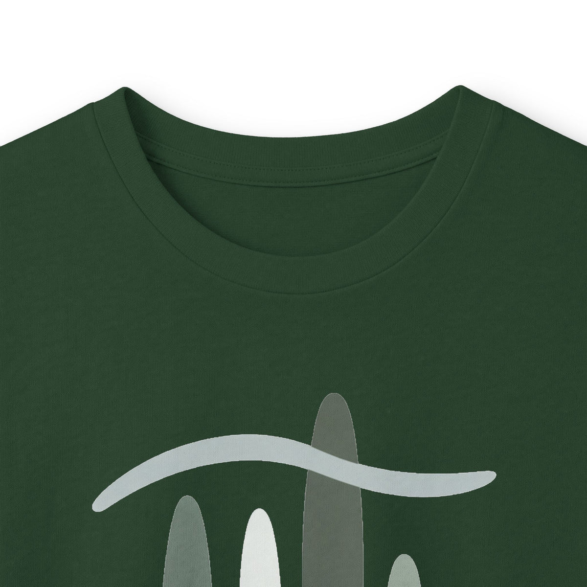 Forest Green | Forest Breath Long Sleeve Tee, folded view