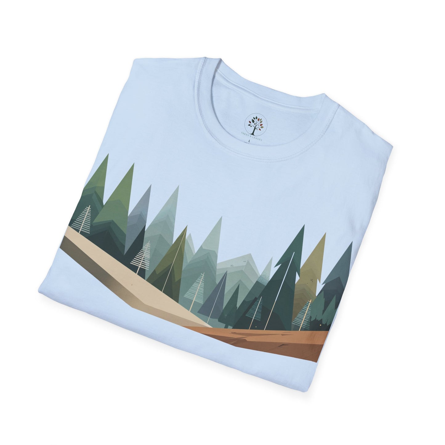 Light Blue | Breathe in the Forest, folded view