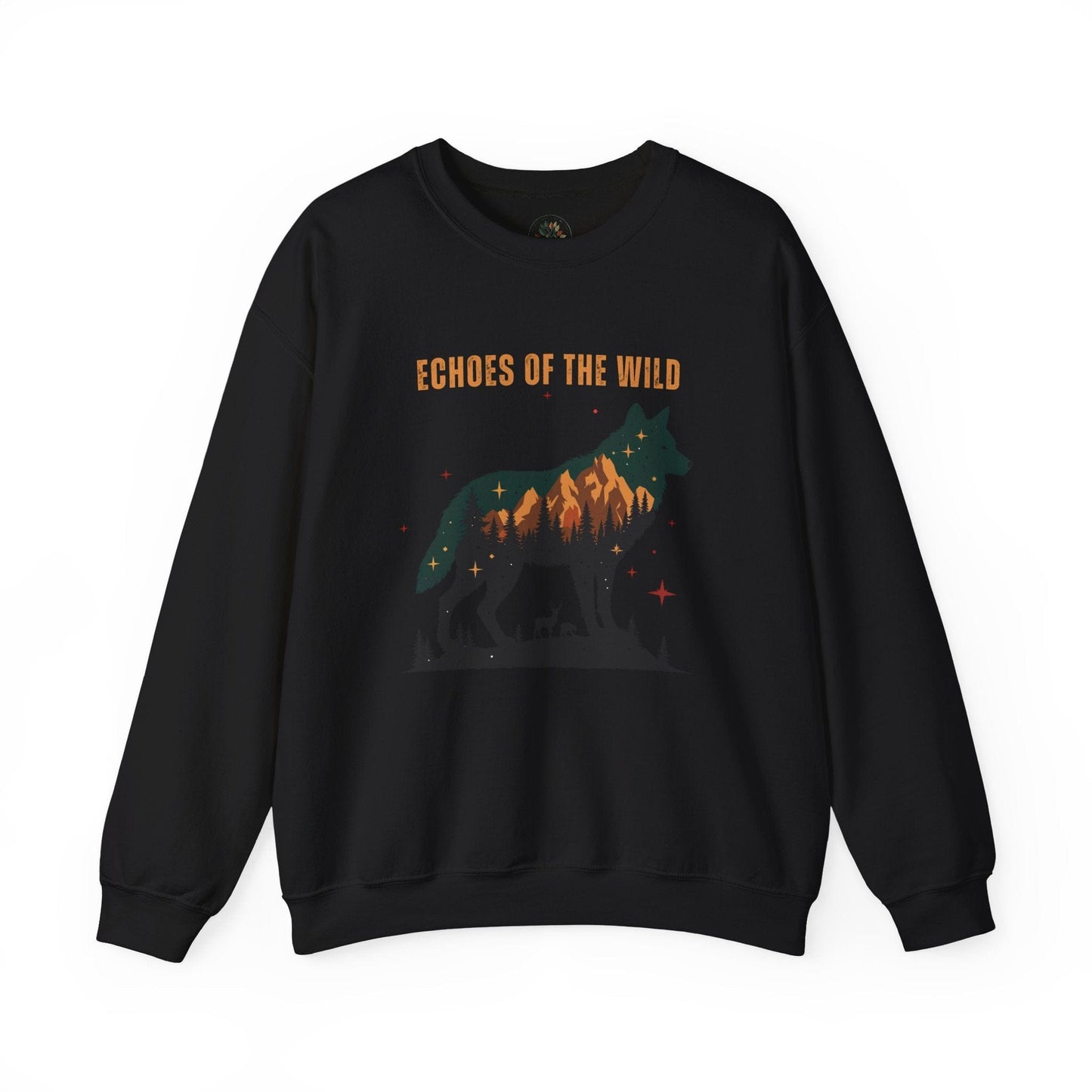Black | Echoes of the Wild Sweatshirt, front view