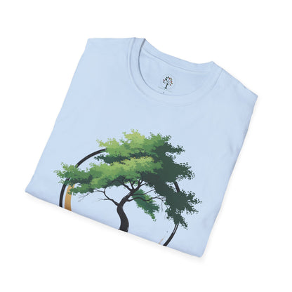 Light Blue | The Zen Tree, folded view