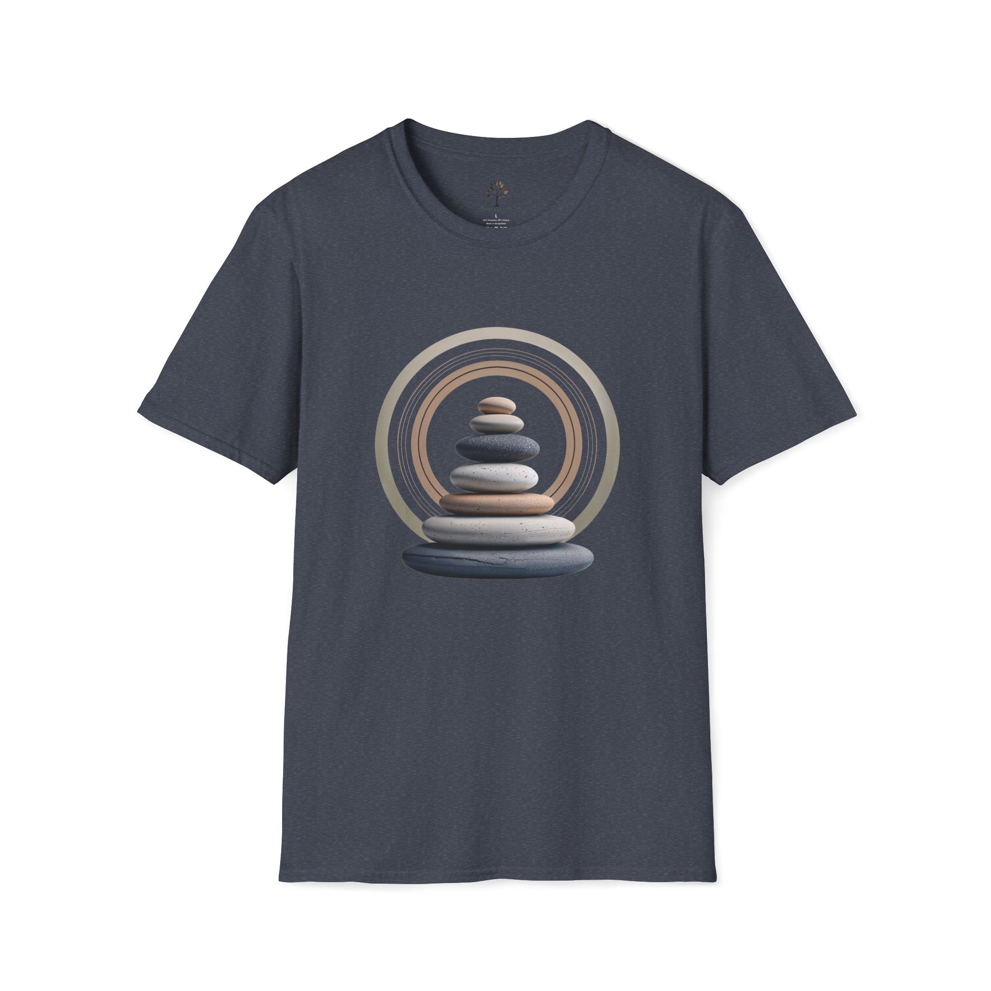 Heather Navy | Echoes of Calm, front view