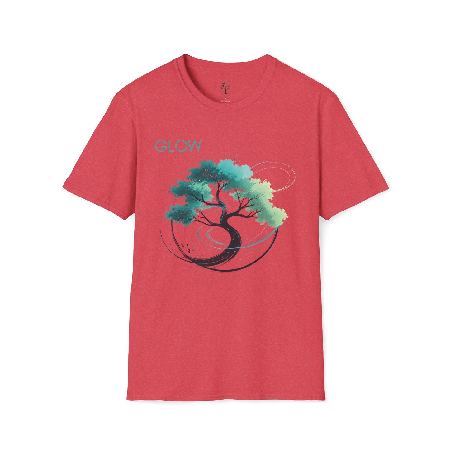 Heather Red | Glow, front view