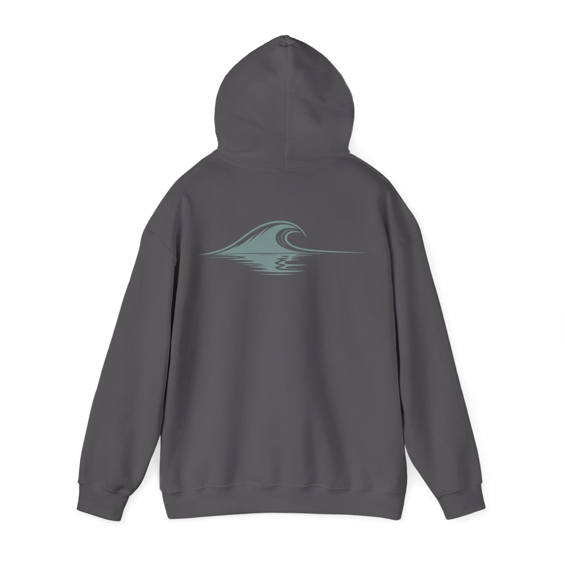 Charcoal | Drifted Hoodie, back view 2