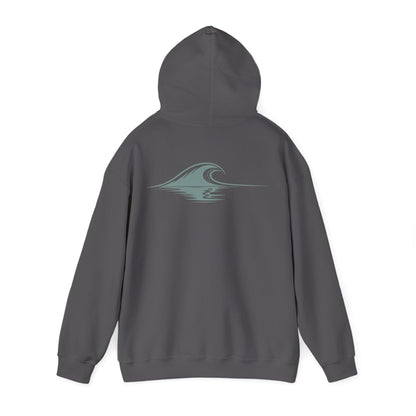 Charcoal | Drifted Hoodie, back view 2