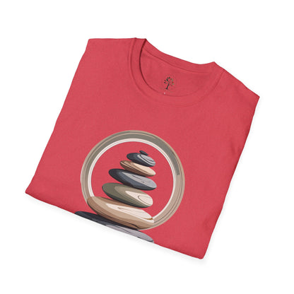 Heather Red | Still as Stone, folded view