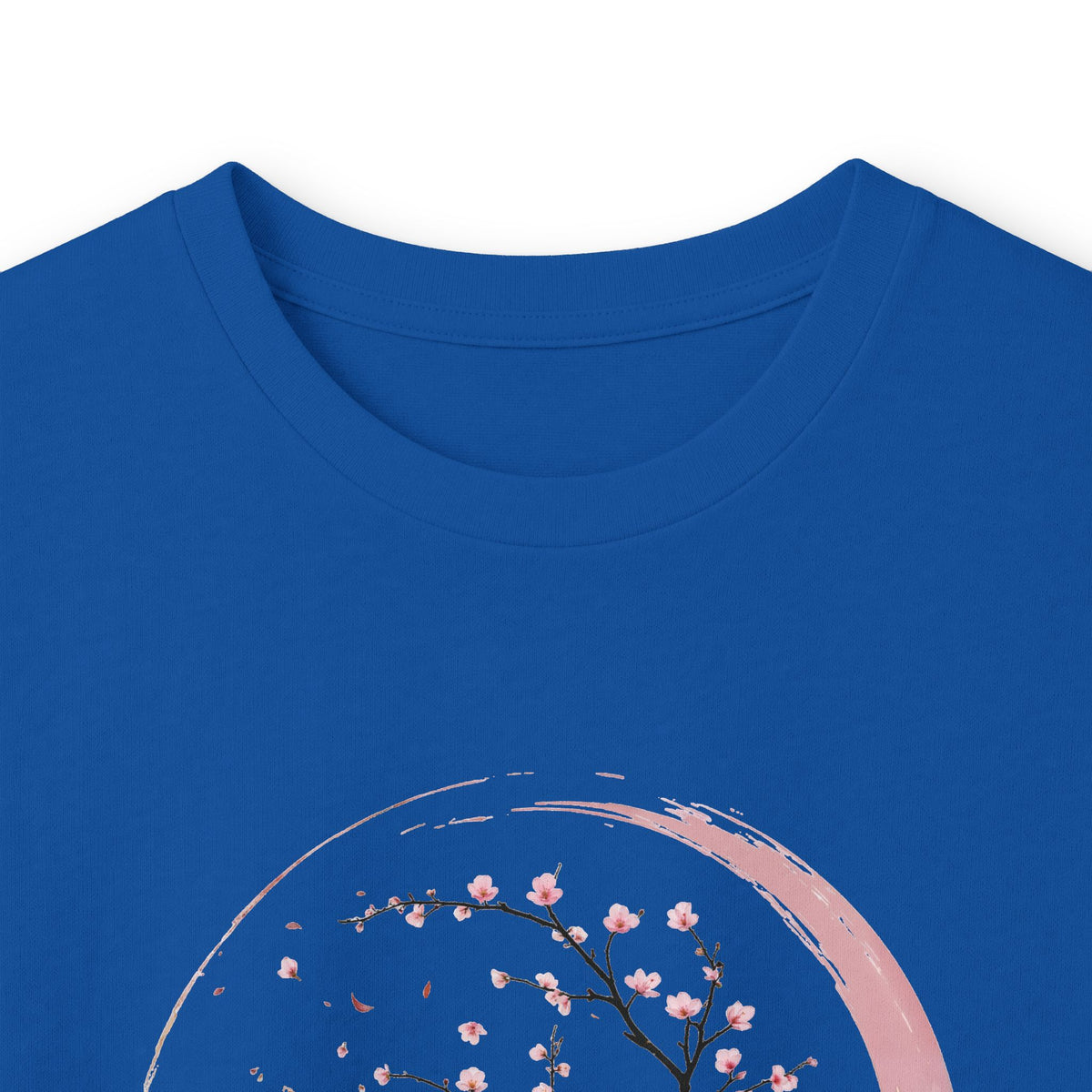 Royal | Sakura Silence Long Sleeve Tee, folded view