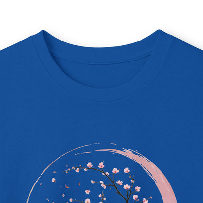 Royal | Sakura Silence Long Sleeve Tee, folded view
